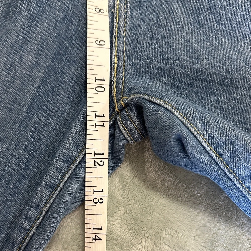 Levi's Women's Blue Jeans size 14 Demi curve classic straight leg - Picture 8 of 11